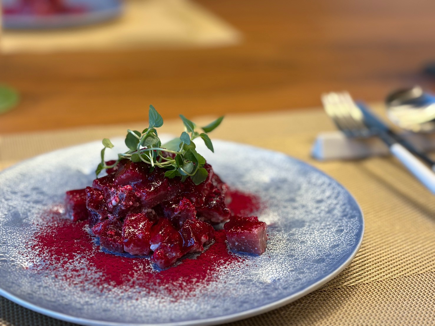 Chef Ropiaさんの料理を堪能