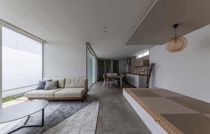 THE FLAT HOUSE｜施工事例｜株式会社Kibaco